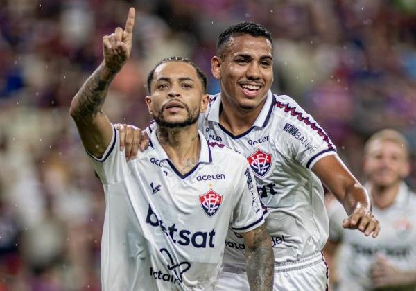 Com gol de pênalti no Castelão, Vitória supera Fortaleza por 1 a 0 pela Copa do Nordeste
