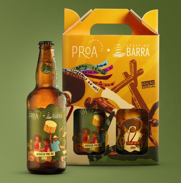 Dia dos Pais: Shopping Barra promove campanha com direito a kit exclusivo da Proa Cervejaria