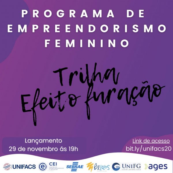 Em parceria com o Sebrae, UNIFACS abre inscrições para programa de empreendedorismo feminino, na segunda (29)  