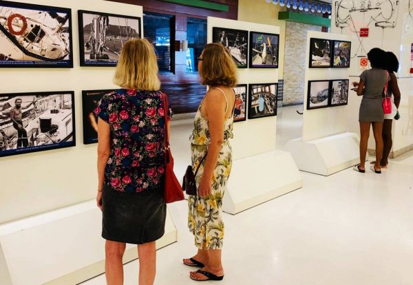 Exposição itinerante do Museu do Mar chega ao Shopping Barra