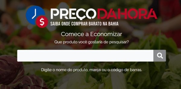 Preços de mercadorias de Feira de Santana podem ser pesquisados pelo app Preço da Hora Bahia