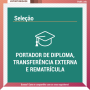 UFRB abre seleção para transferência externa, portador de diploma e rematrícula 2021.2