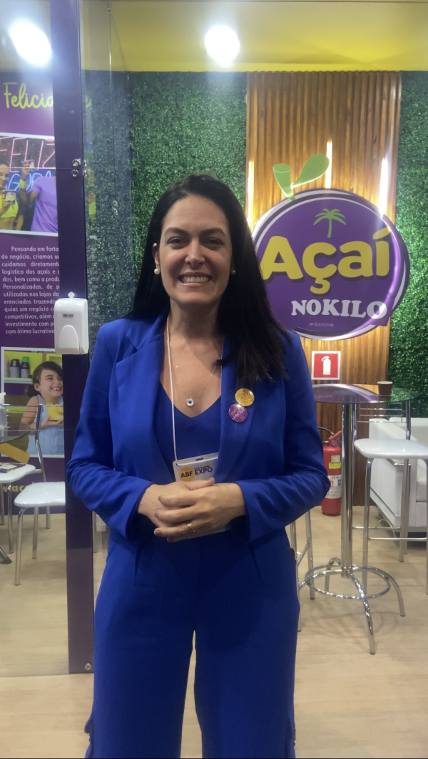 Empresária é sucesso com dois stands na maior feira de franquias do mundo