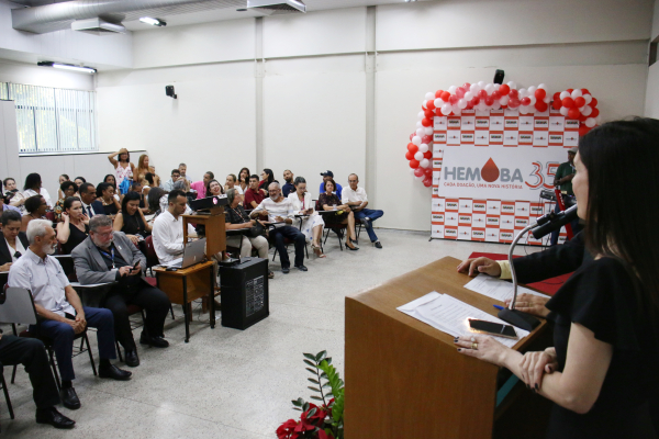 Hemoba celebra 35 anos de assistência à população da Bahia