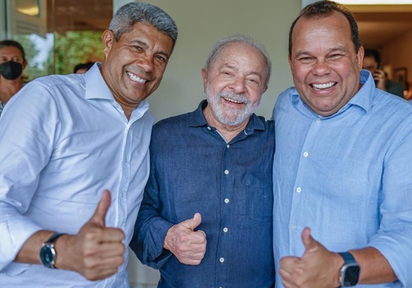 Jerônimo antecipa campanha casada com Lula em Salvador