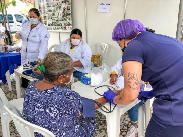 Mais de 500 atendimentos de saúde realizados em Bonfim de Feira