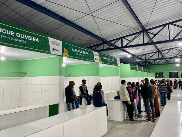 Mercado Municipal do distrito Serrana em Brejões é inaugurado 