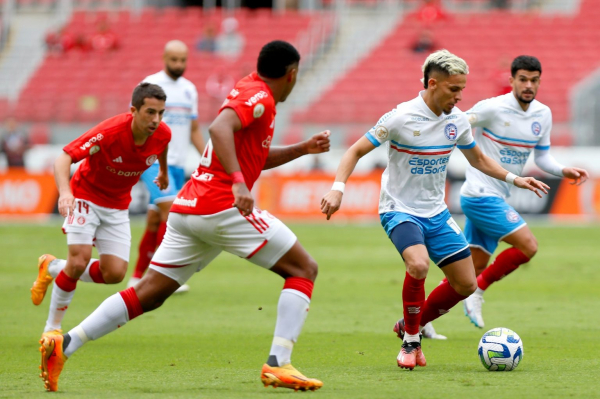 No Beira-Rio, Inter vence o Bahia por 2 a 0 pelo Campeonato Brasileiro