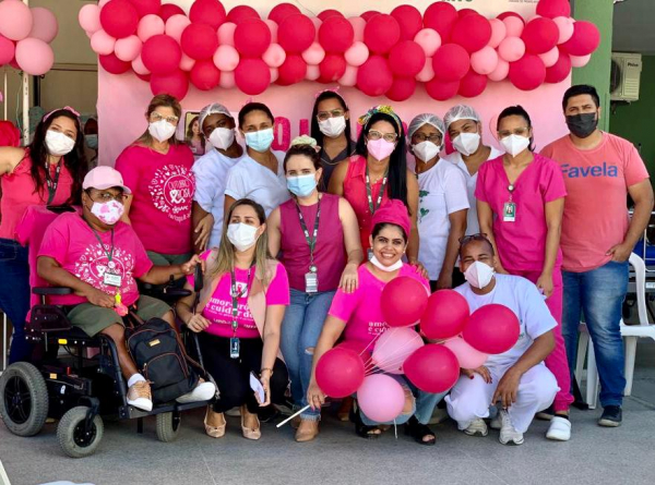 O Outubro foi Rosa na UPA Feira de Santana