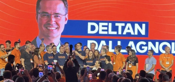 Partido Novo anuncia filiação de Deltan Dallagnol