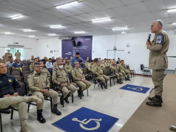 PMBA: CPRL realiza seminário alusivo ao Simulado do Plano de Defesa e Tomada de Cidades, em Feira de Santana