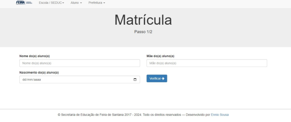 Prefeitura disponibiliza matrícula online para novos estudantes do 6º ano na rede municipal